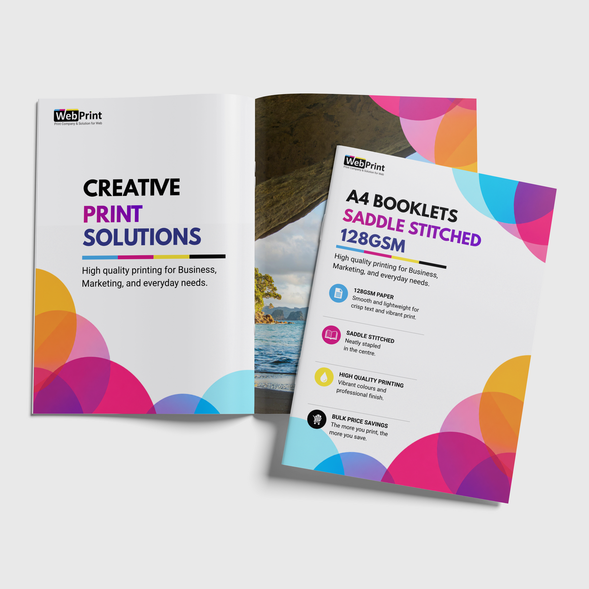 A4 Booklets - 128gsm