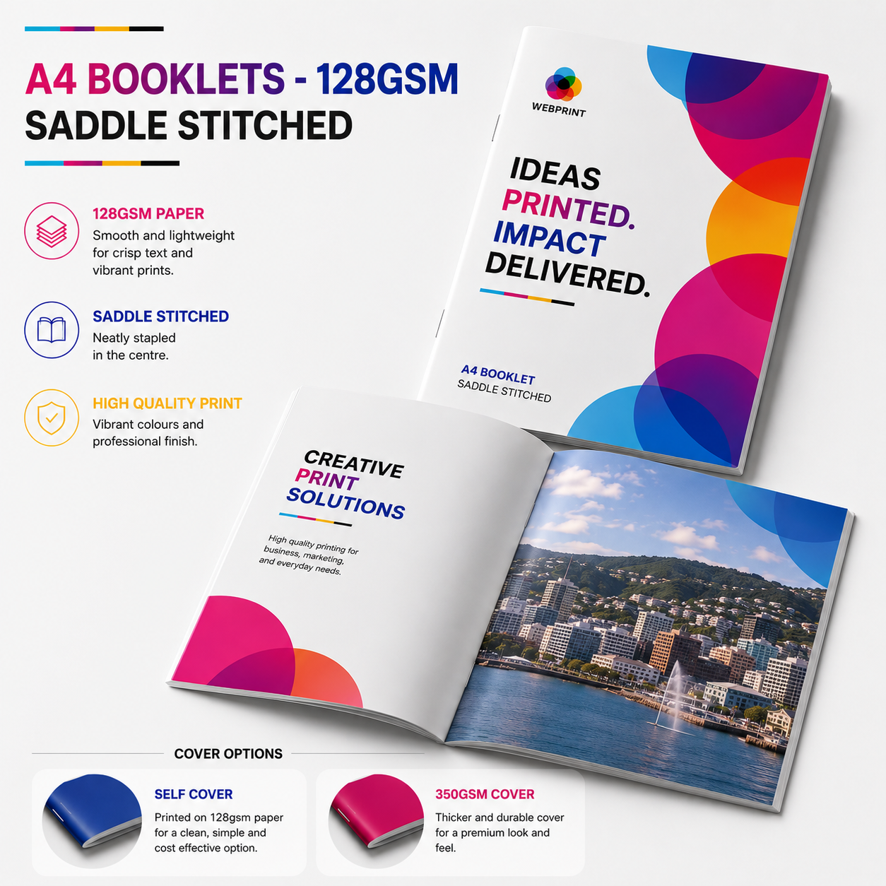 A4 Booklets - 128gsm
