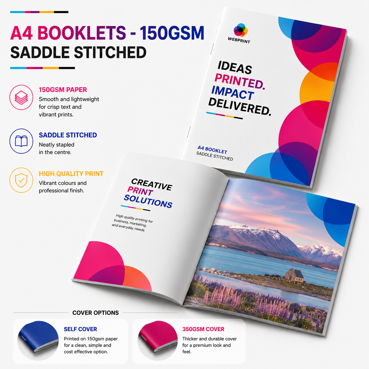 A4 Booklets - 150gsm