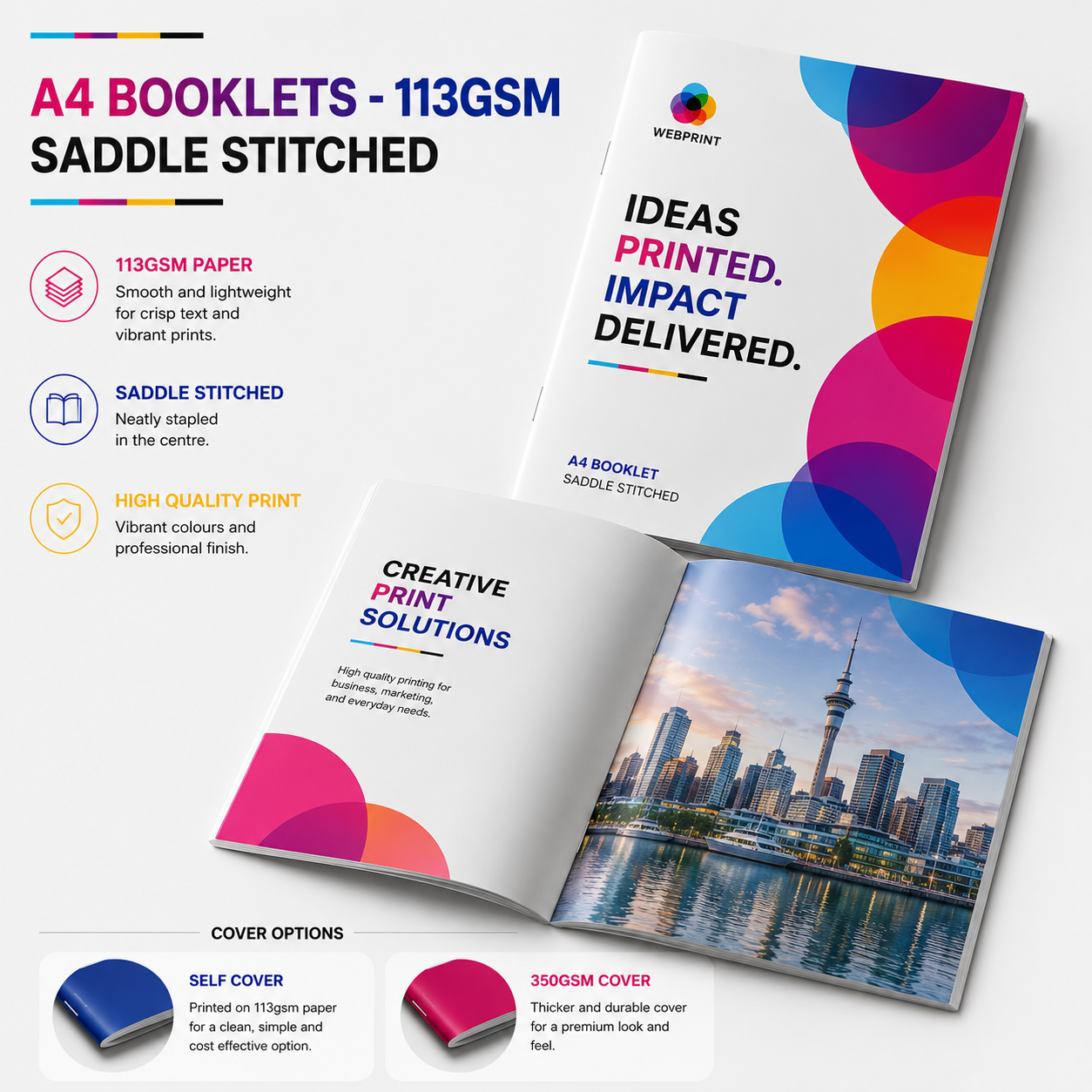 A4 Booklets - 113gsm