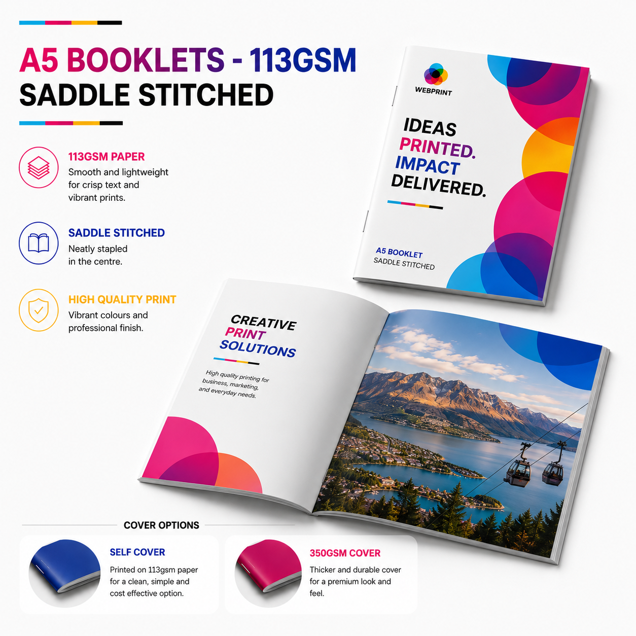 A5 Booklets - 113gsm